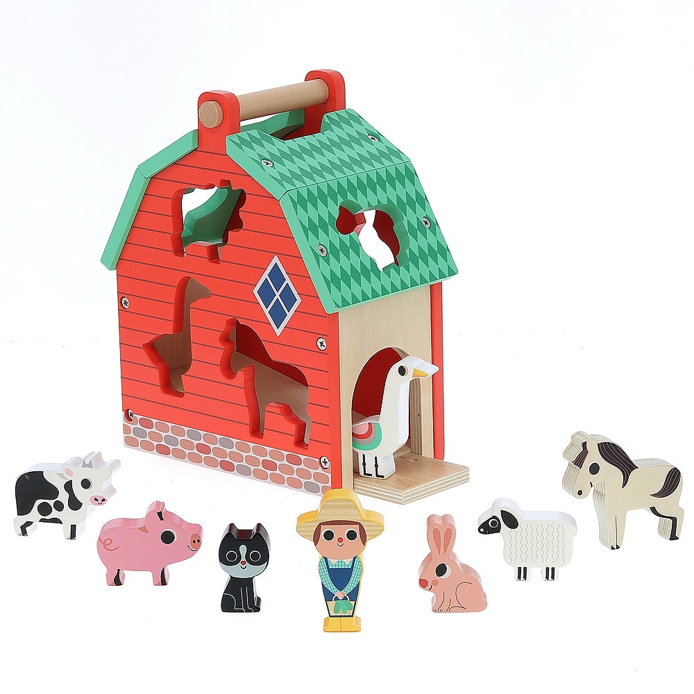 Boite a formes Ma belle ferme Vilac