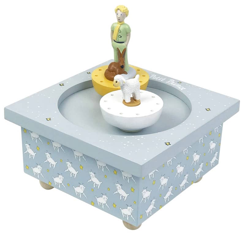Boite a Musique Magnetique Le Petit Prince ciel Trousselier