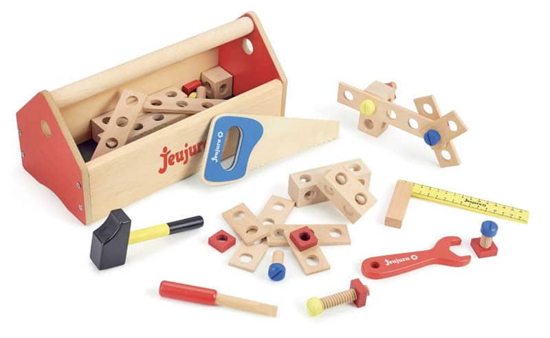 Boite aÂ Â  outils en bois Jeujura