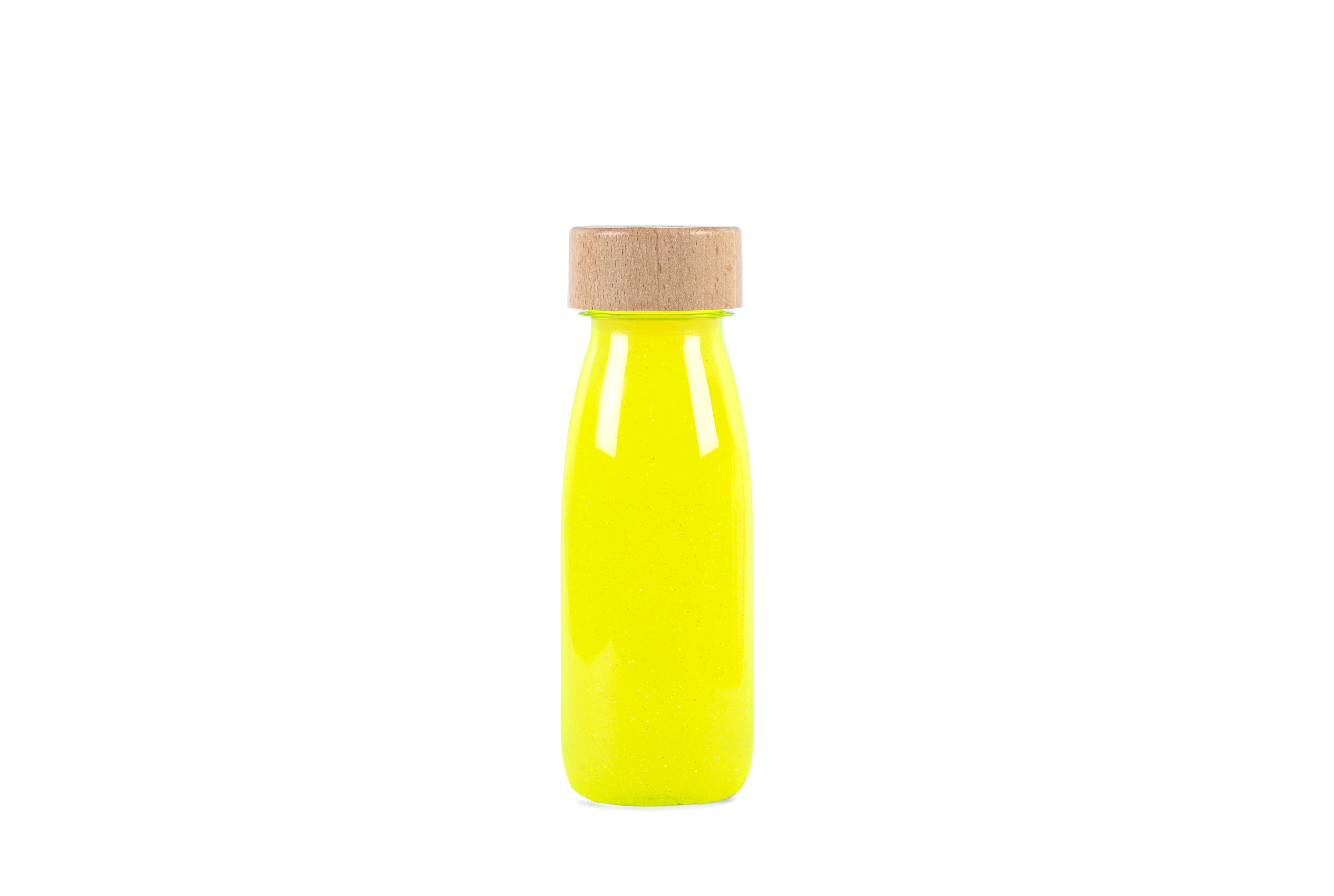 Bouteille sensorielle jaune fluo Petit Boum