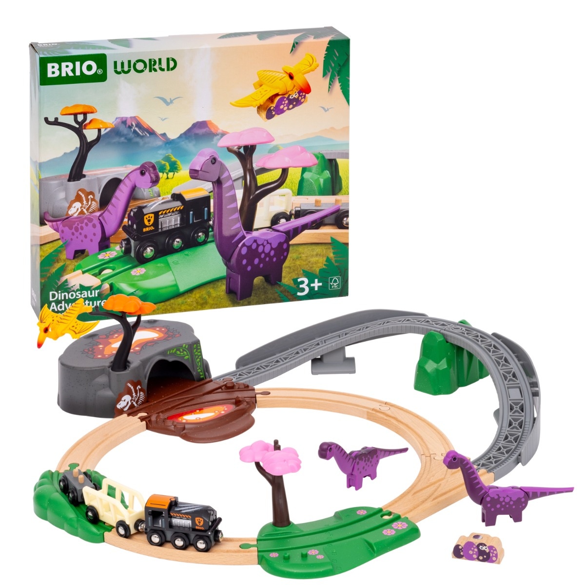 Circuit aventure Dinosaures Brio - vue 3