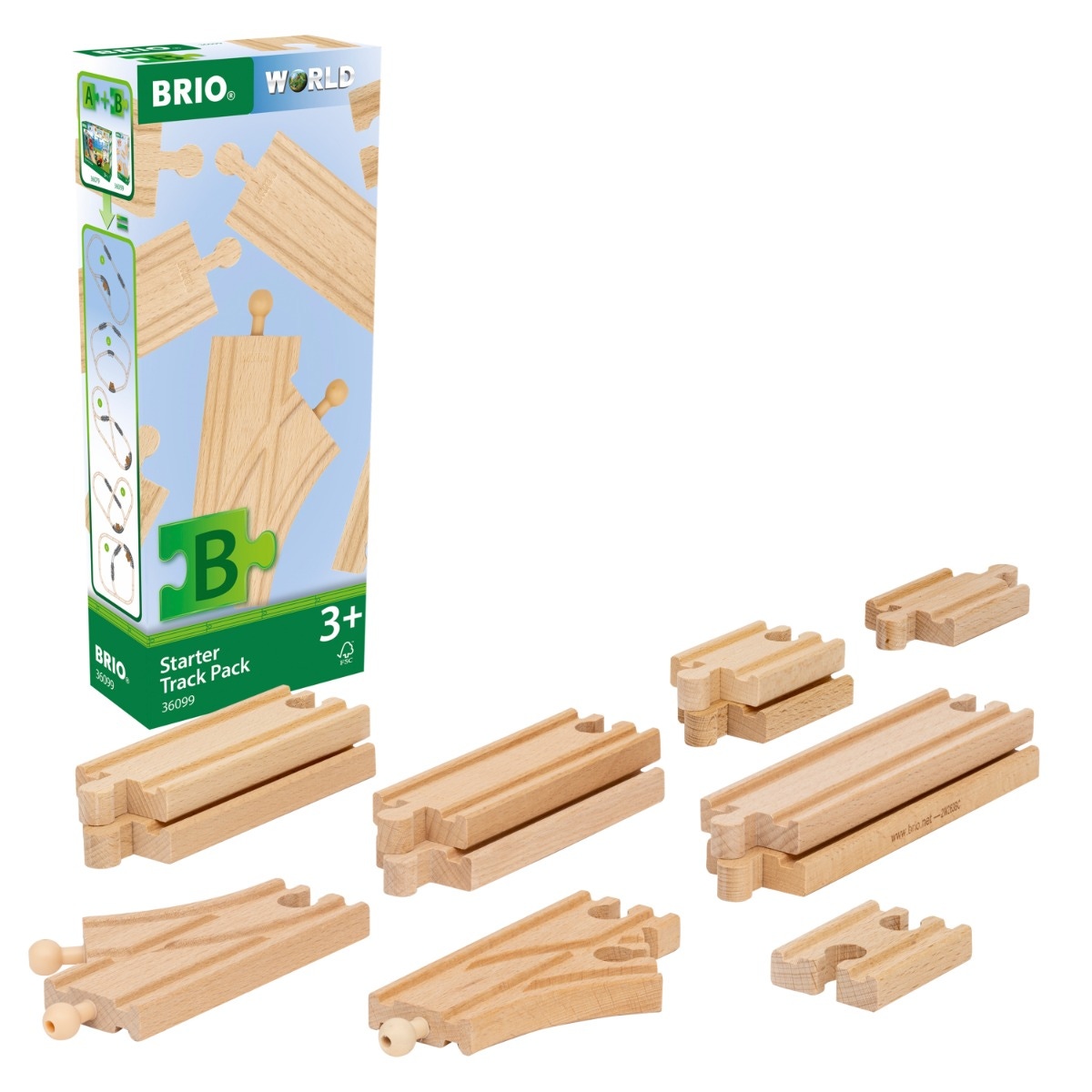 Coffret de Démarrage 12 Rails Pack B Brio - vue 3