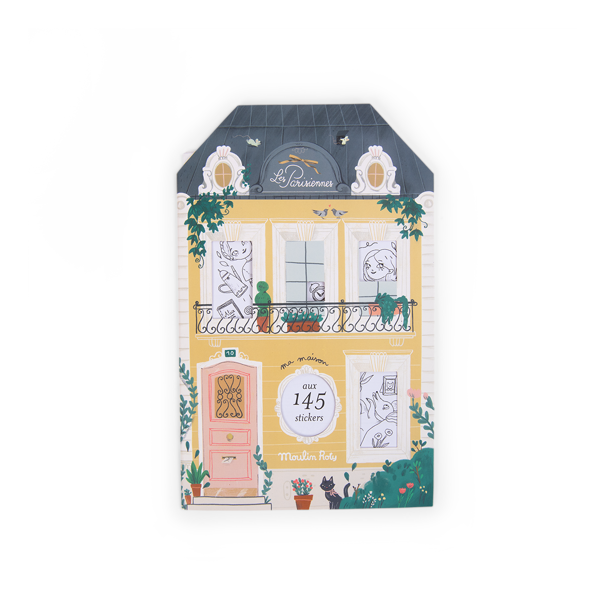 Cahier 145 stickers Les Parisiennes Moulin Roty