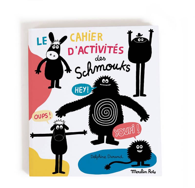 Cahier d'activites Les Schmouks 96 pages Moulin Roty