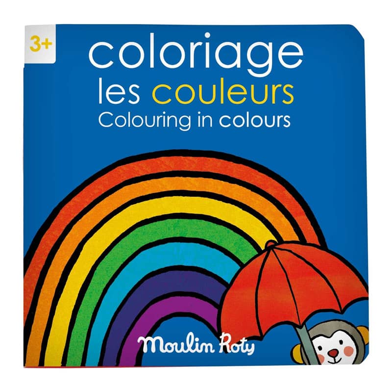 Cahier de coloriage Les couleurs Les Popipop 20 pages Moulin Roty
