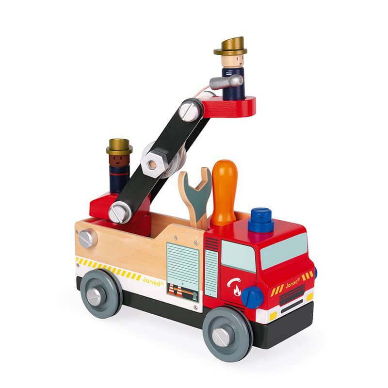 Camion de pompiers Brico'Kids Janod