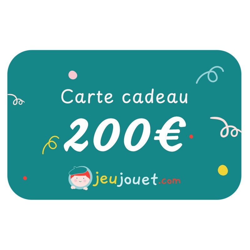 Chèque cadeau Jeujouet 200€