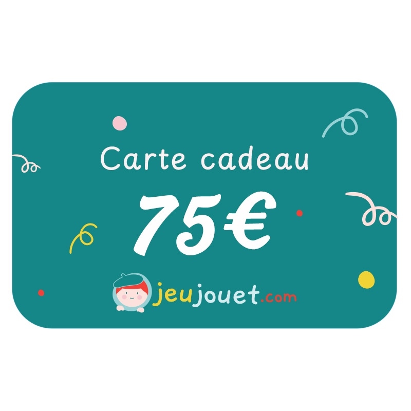 Chèque cadeau Jeujouet 75€