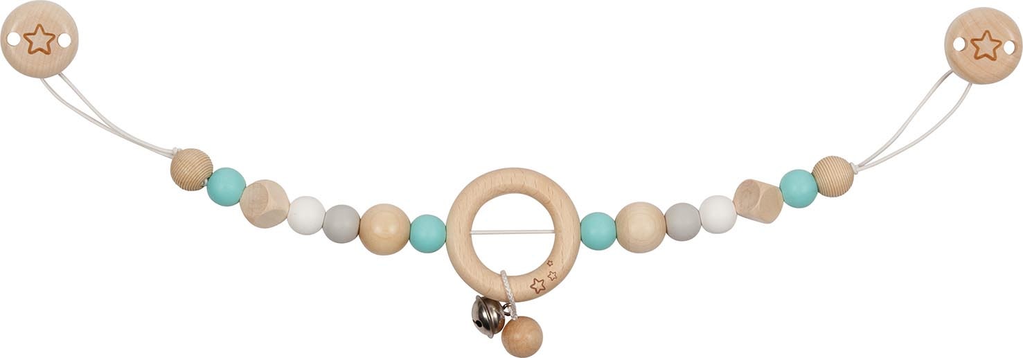Chaine de poussette hochet Etoile Heimess
