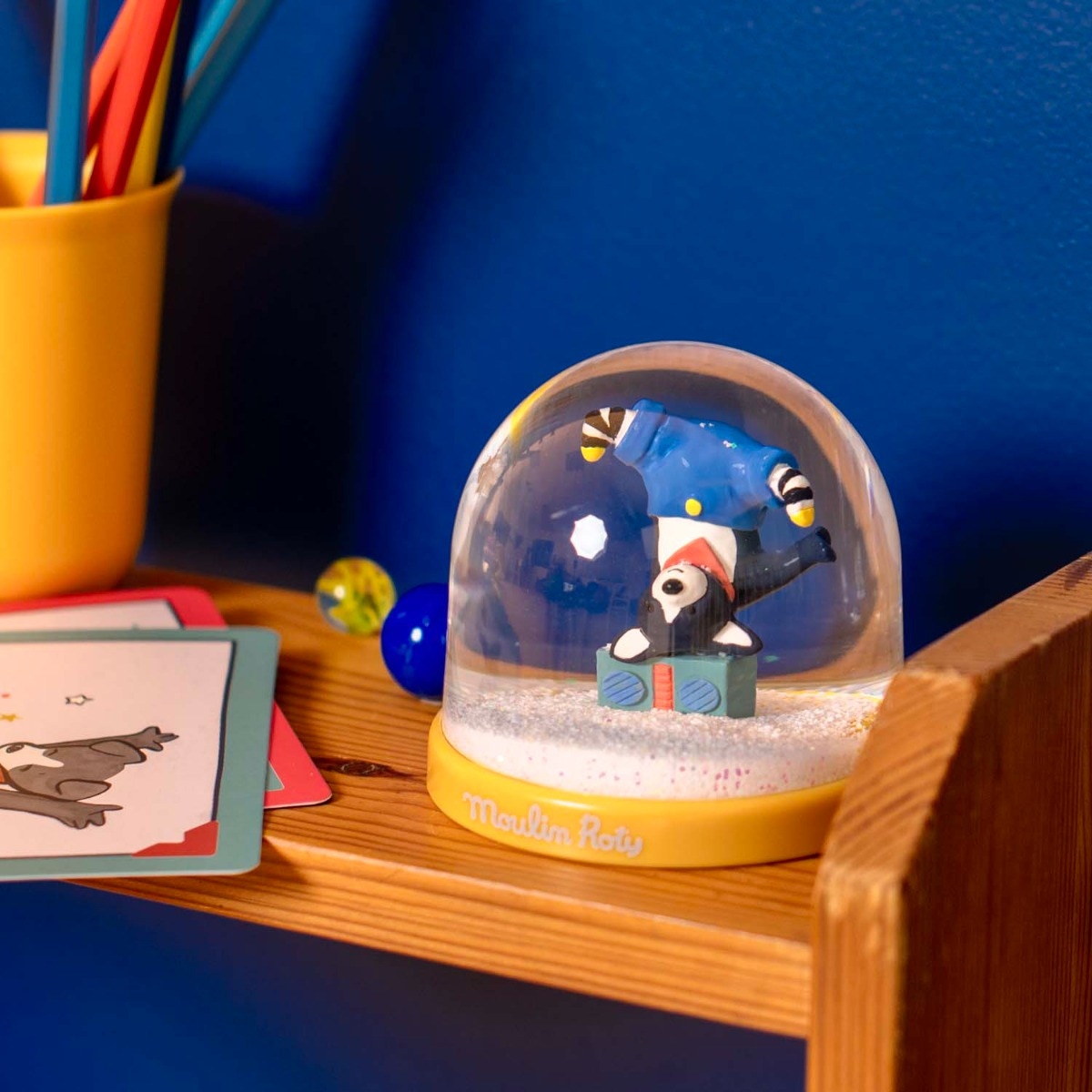 Boule à neige Puce & Pilou Moulin Roty