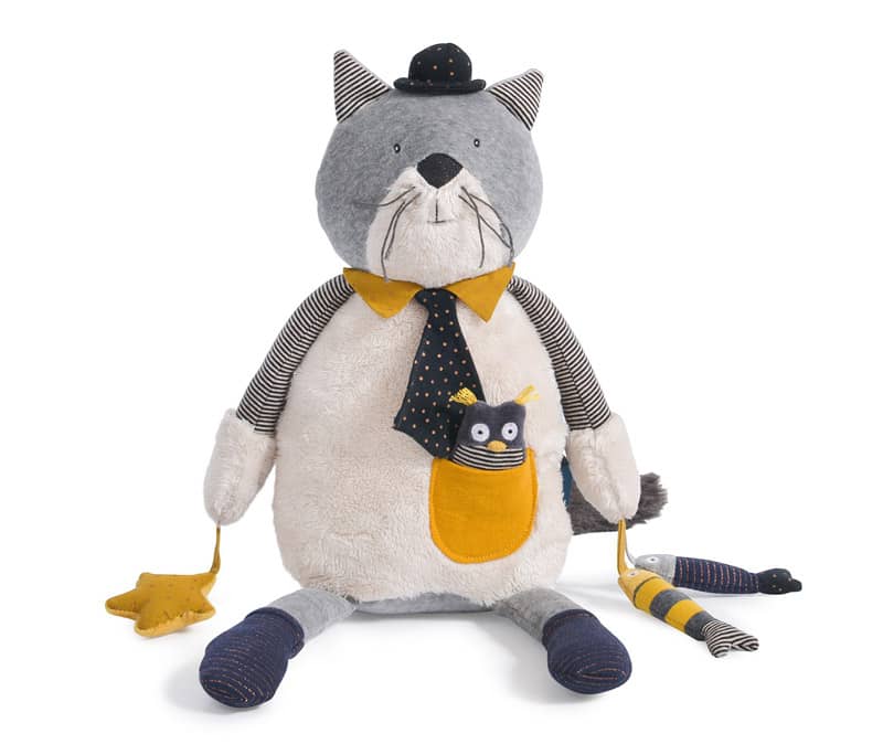 Chat d'activites Fernand Les Moustaches Moulin Roty