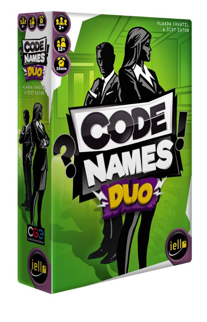 Codenames Duo Jeu de societe Iello