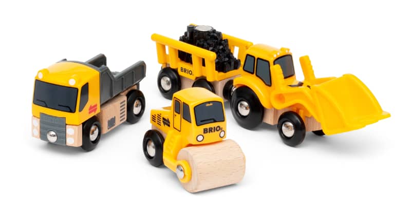 Coffret de 3 engins de chantier Brio - vue 2