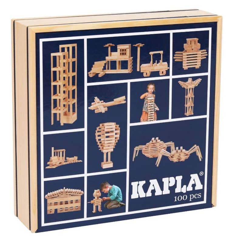 Coffret en bois Kapla 100 pieces Kapla