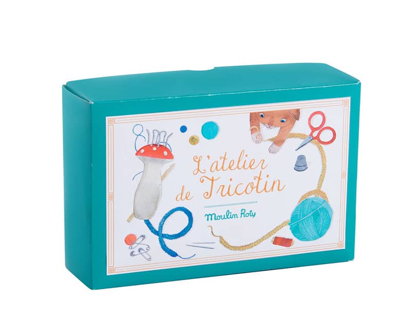 Coffret L'atelier de tricotin Jouets d'hier Moulin Roty