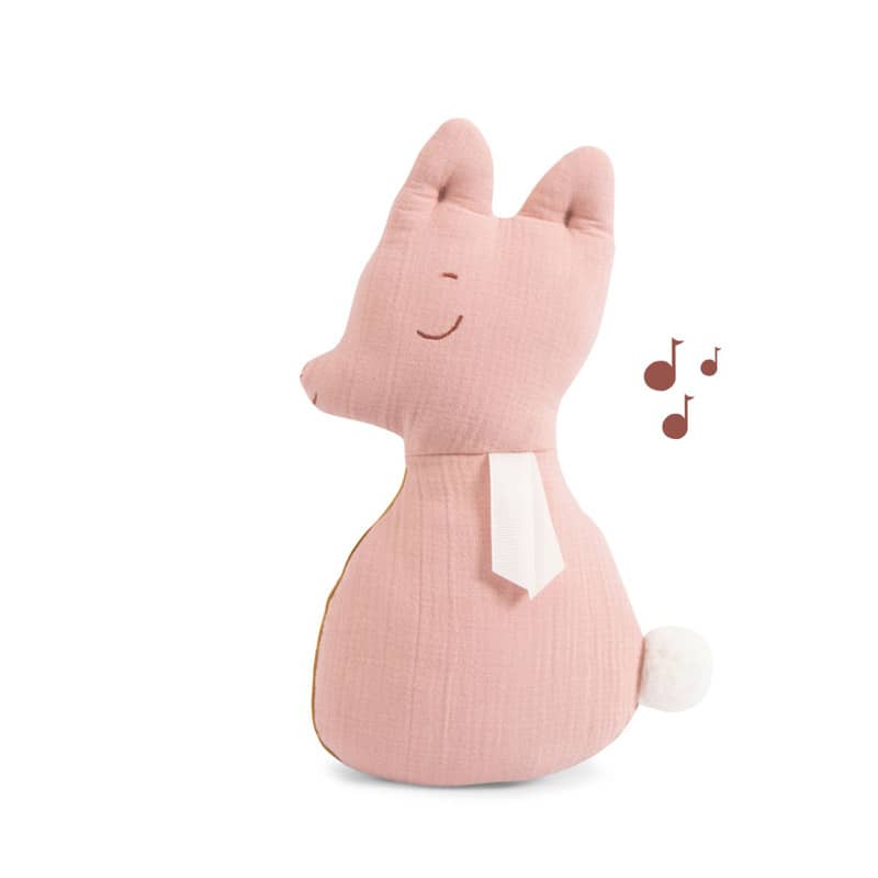 Coussin musical personnage Apres la pluie Moulin Roty