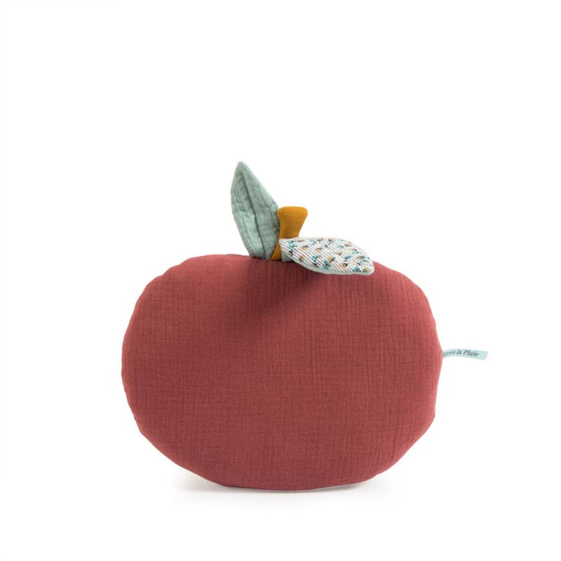 Coussin pomme Apres la pluie Moulin Roty