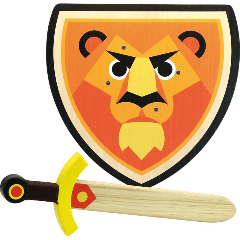 Deguisement Accessoires Set bouclier et epee Lion Vilac