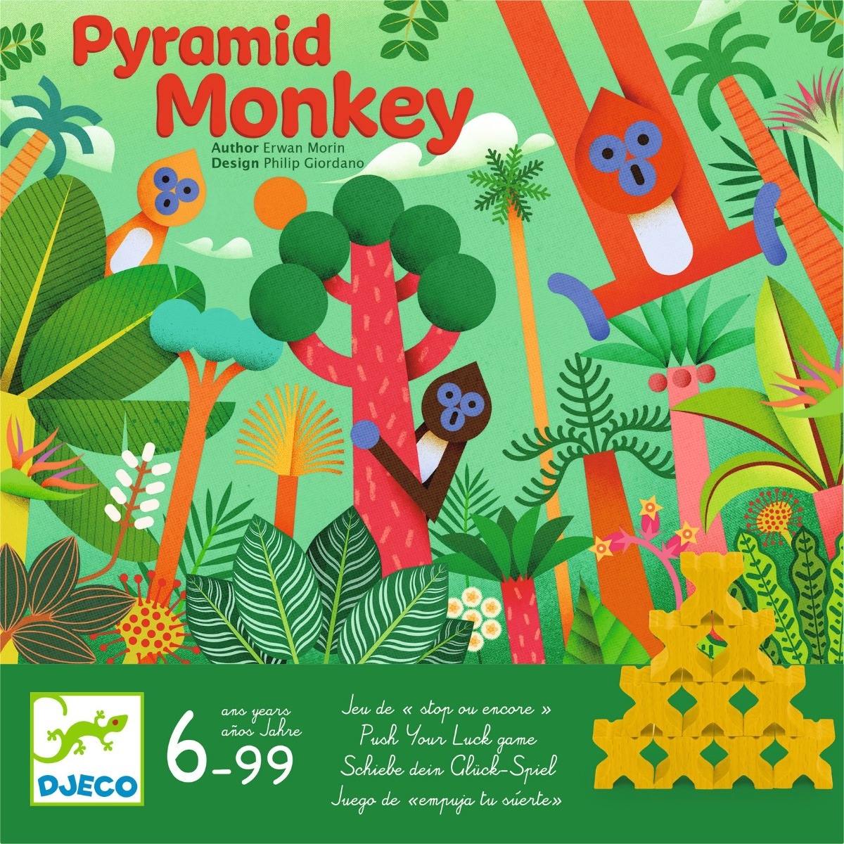 Pyramid Monkey Djeco