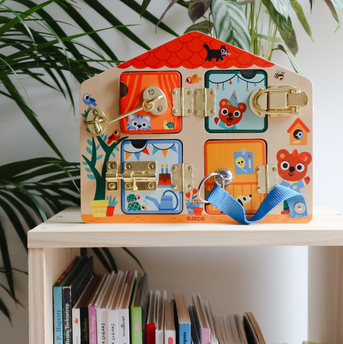 Jeux éducatifs bois Cabanalock Djeco