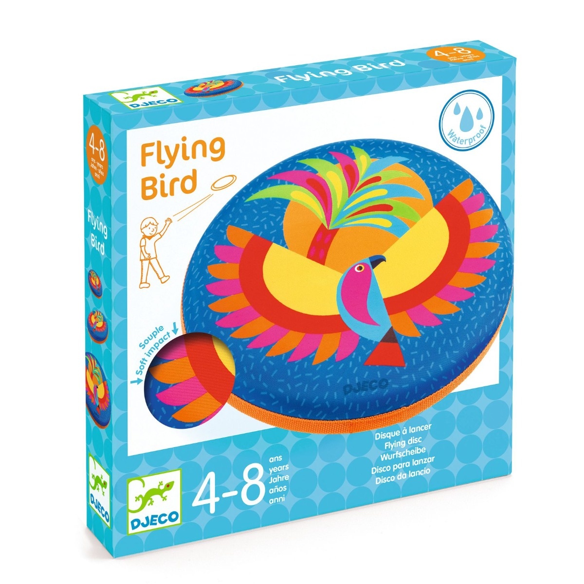 Disque à lancer Flying Bird Djeco