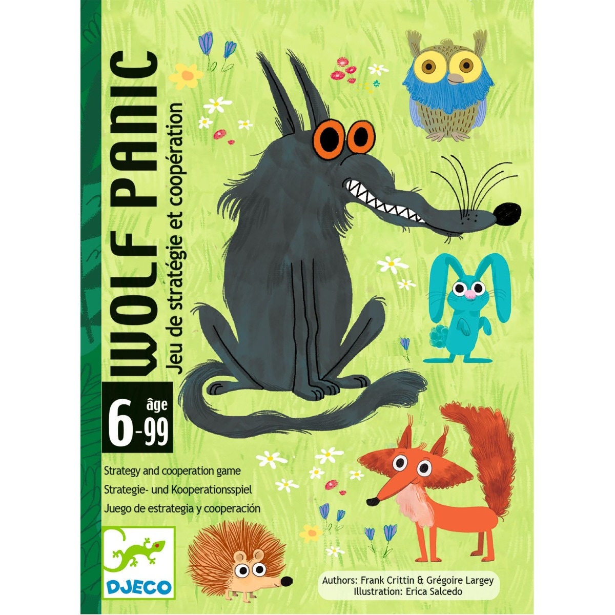 Jeu de cartes WolfPanic Djeco
