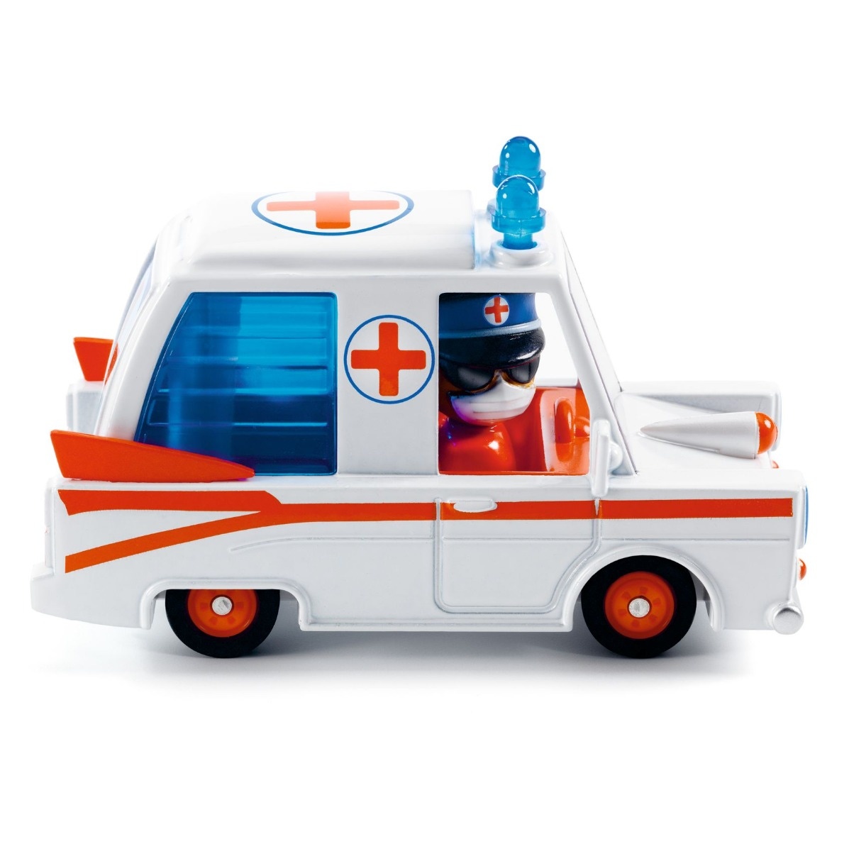 Voiture Crazy motors Hurry ambulance Djeco