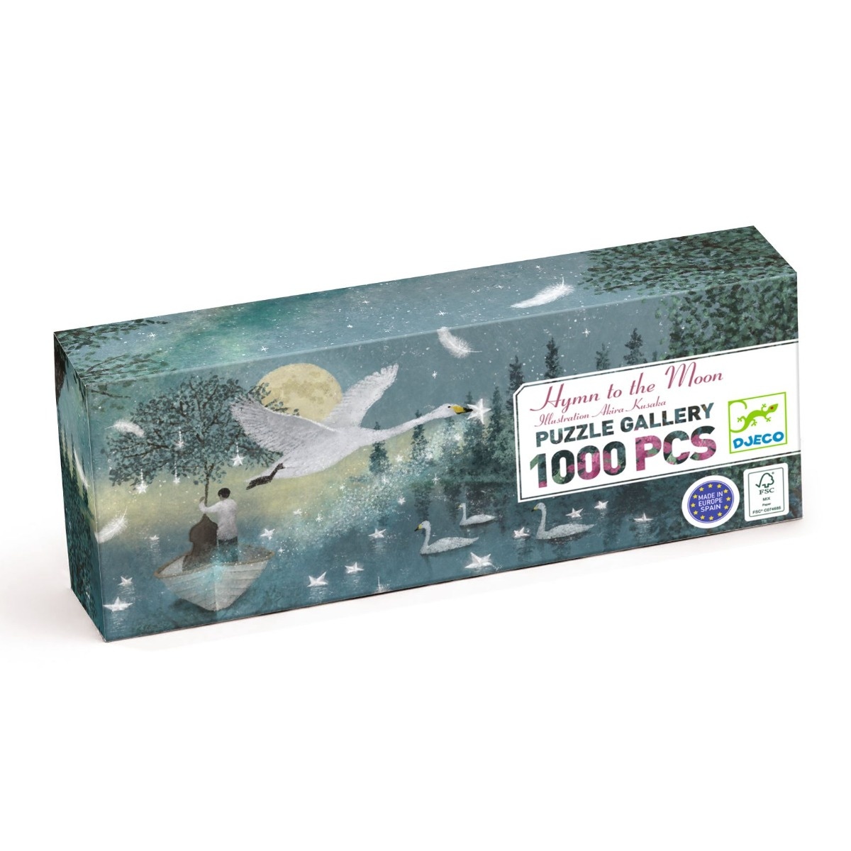 Puzzle Gallery 1000 pcs Hymne à la lune Djeco