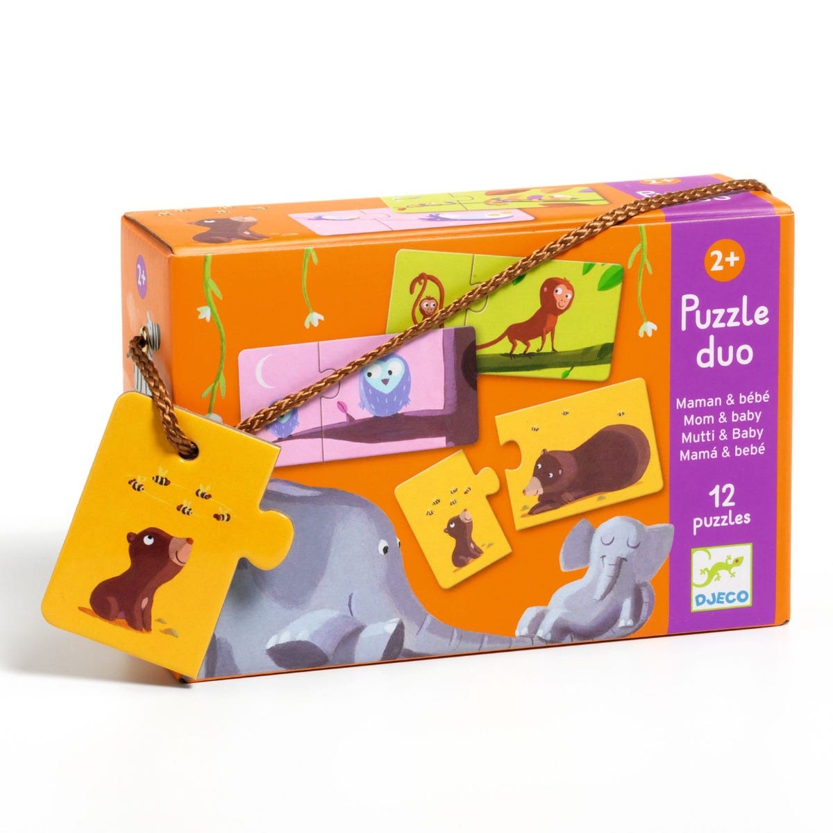 Puzzle duo Maman Bébé Djeco
