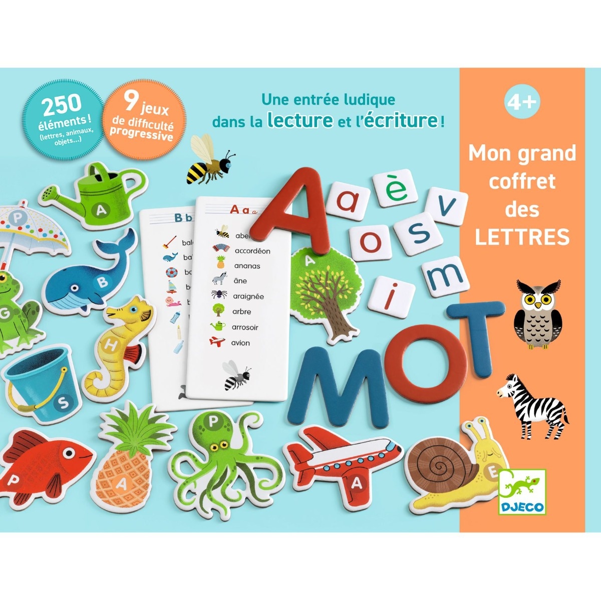 Mon grand coffret des lettres Djeco