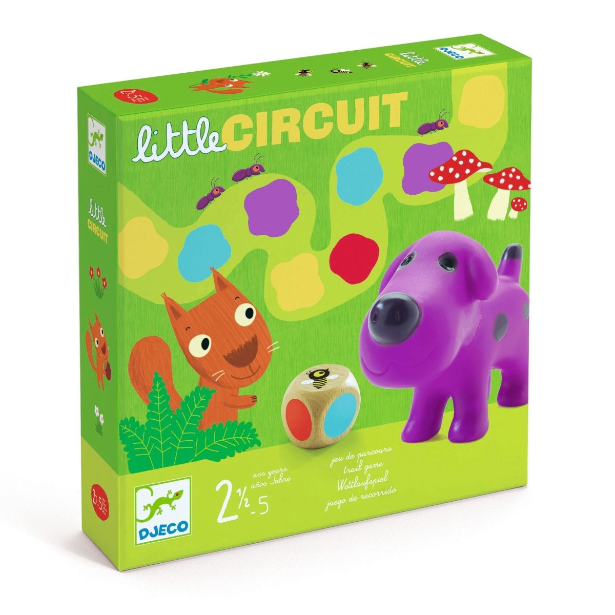 Jeu de parcours Little circuit Djeco