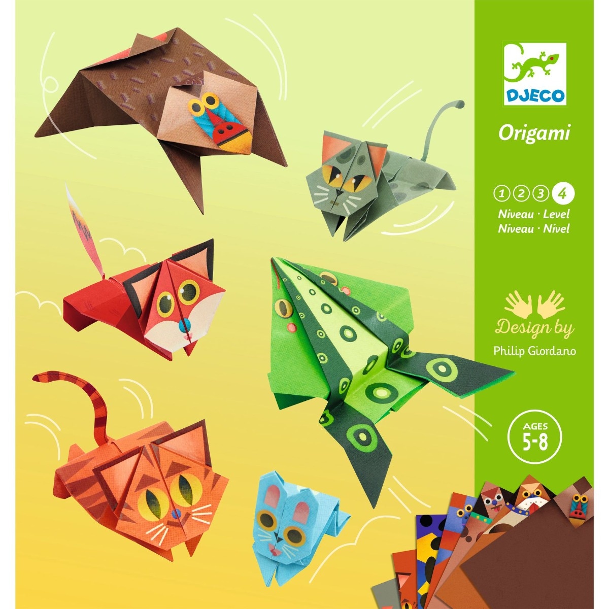 Origami Animaux sauteurs Djeco
