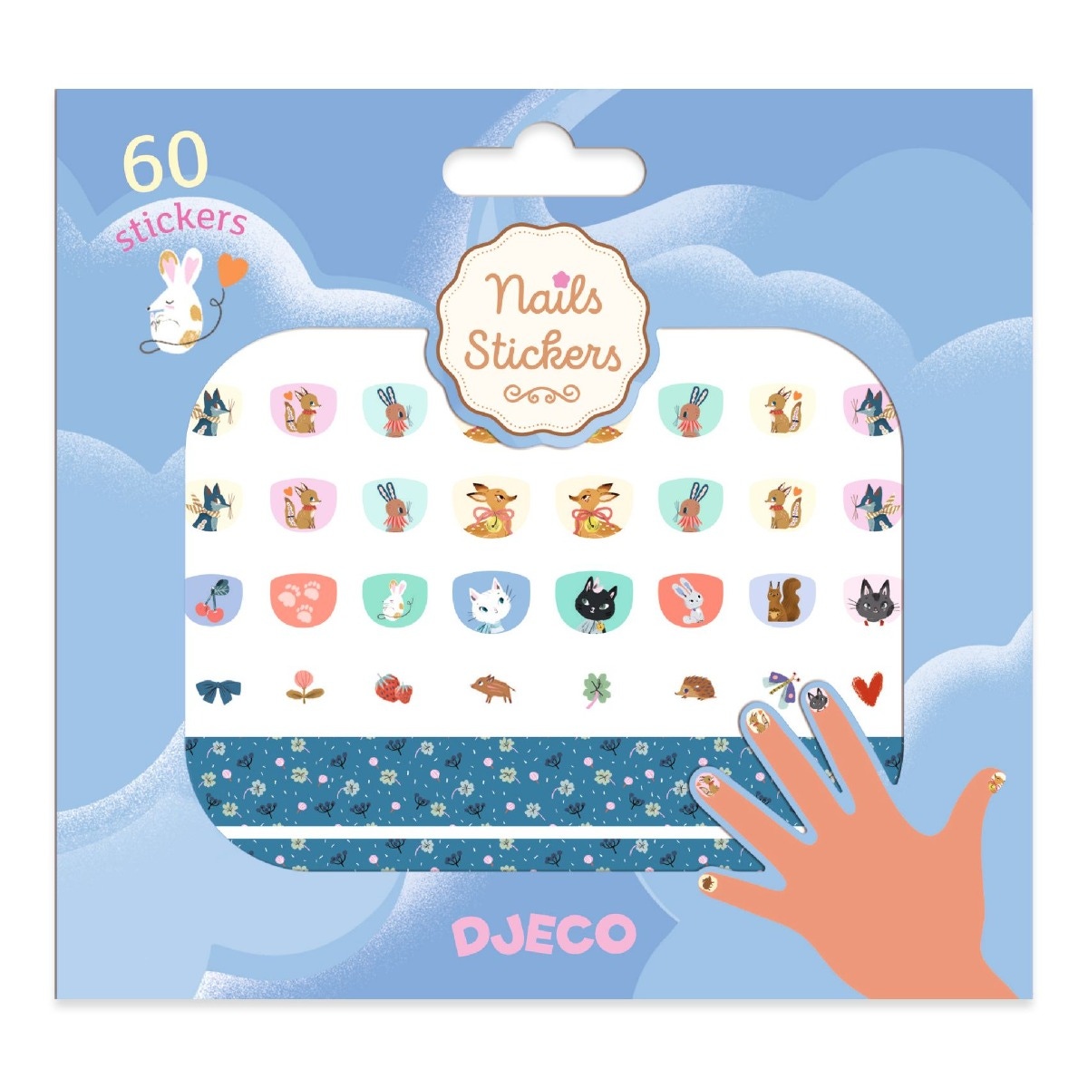 Stickers pour les ongles Mimi Djeco