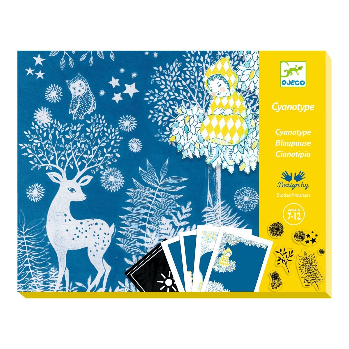 Cyanotype Au clair de la lune Djeco