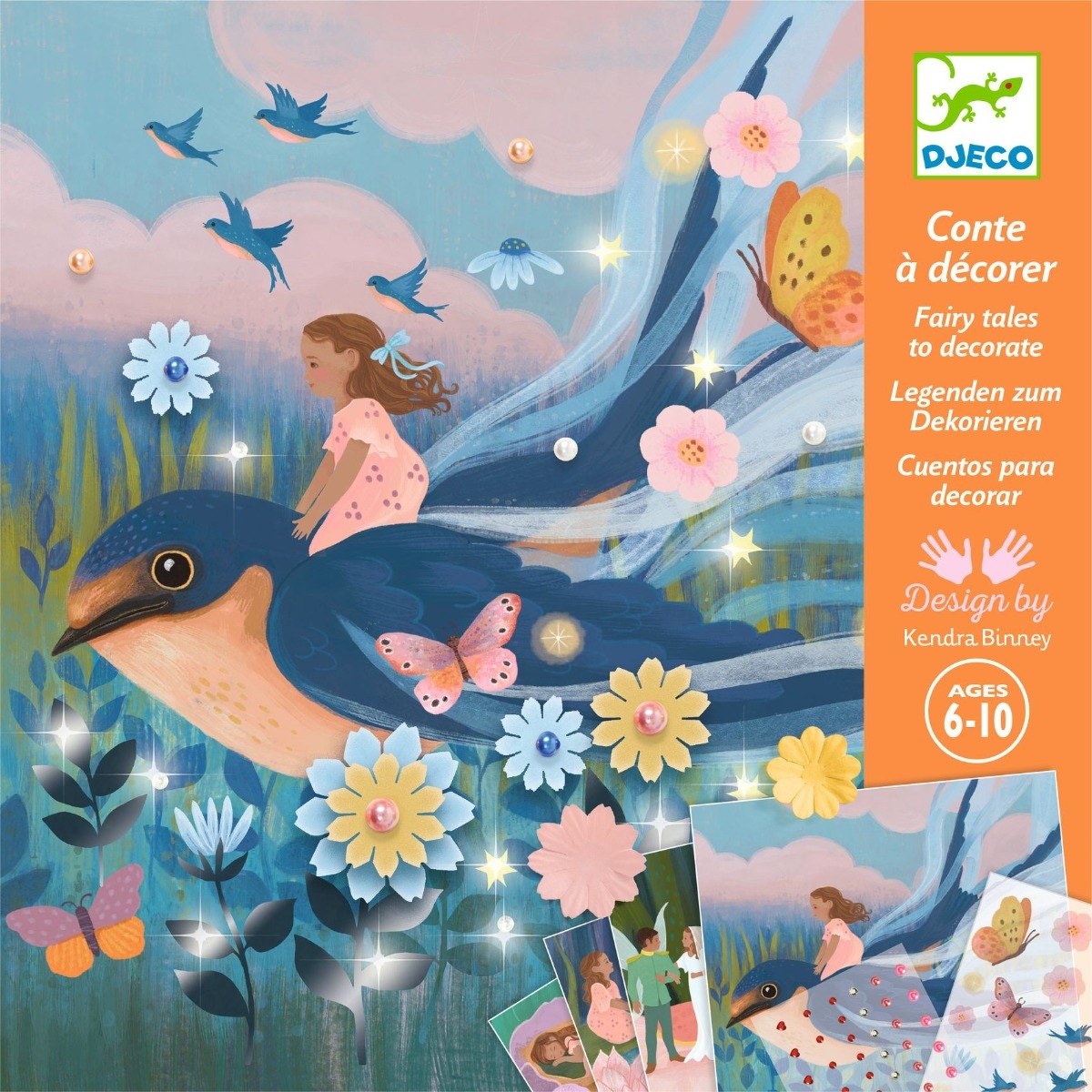 Conte à décorer Poucelina Djeco