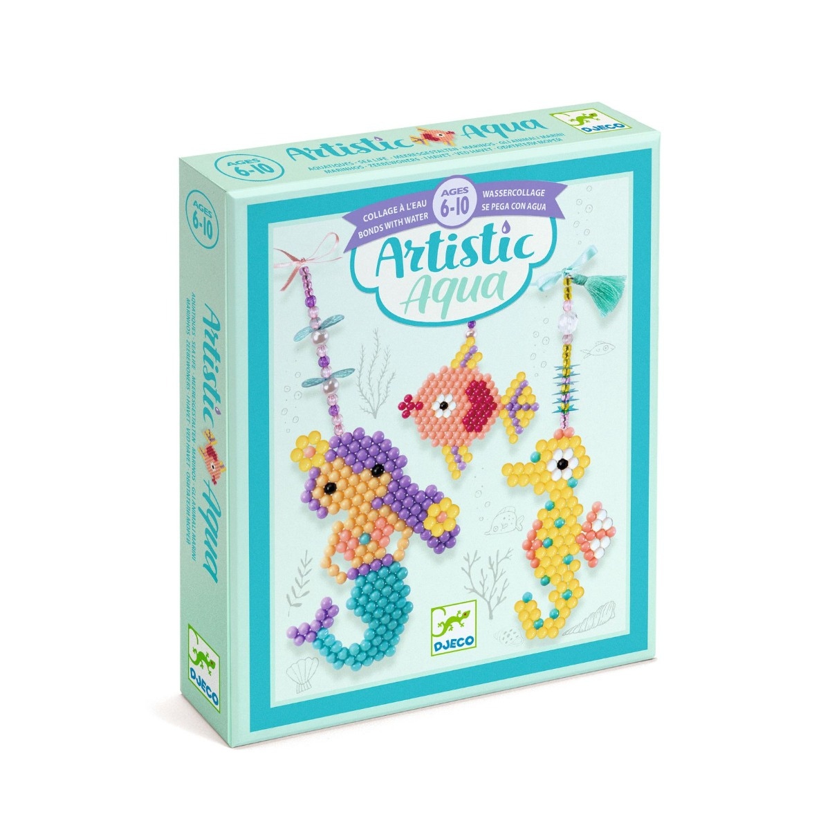 Collages à l'eau Marins Djeco