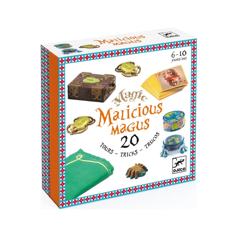 Coffret Magie Malicious Magus 20 tours Djeco
