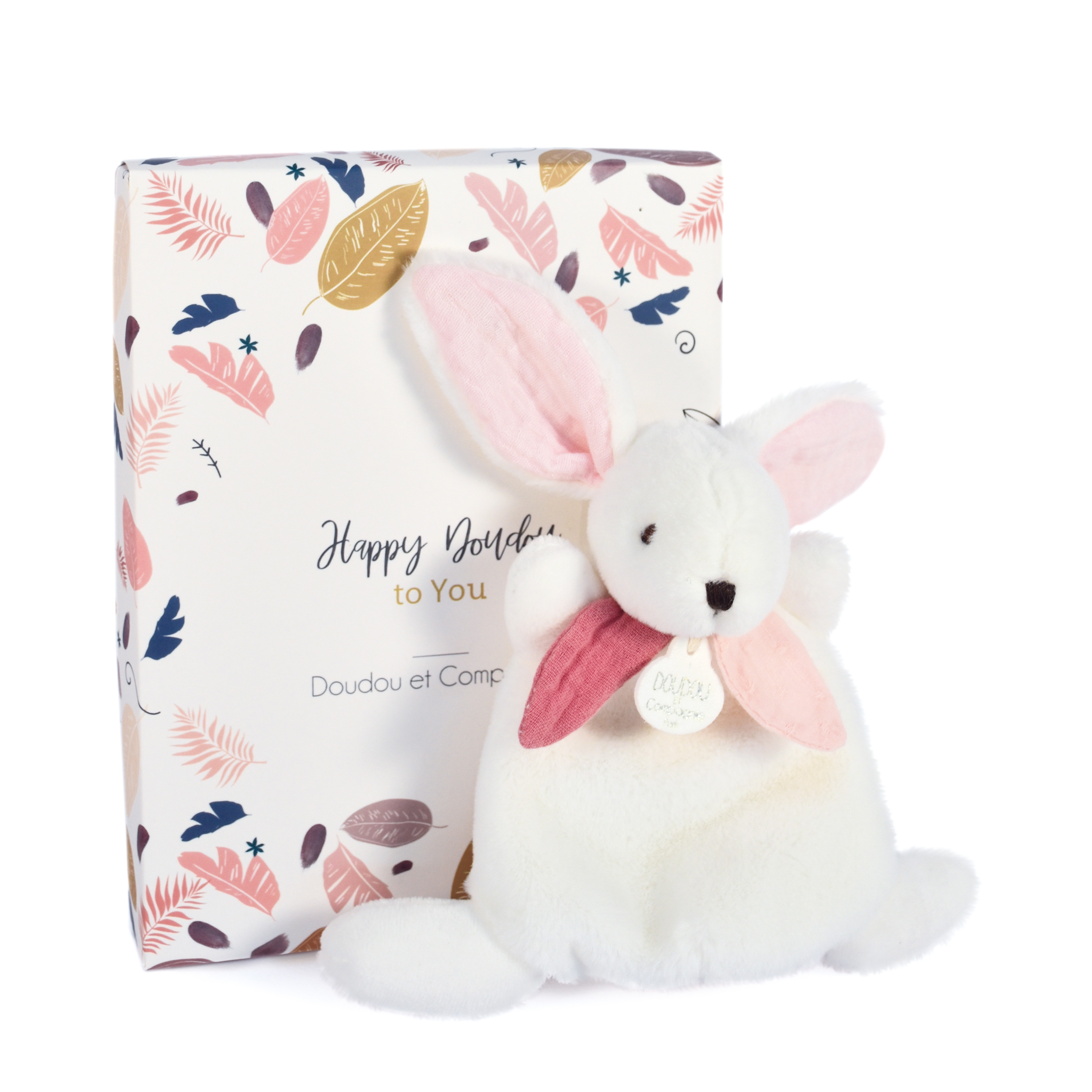Doudou Lapin Happy Boho Doudou et compagnie