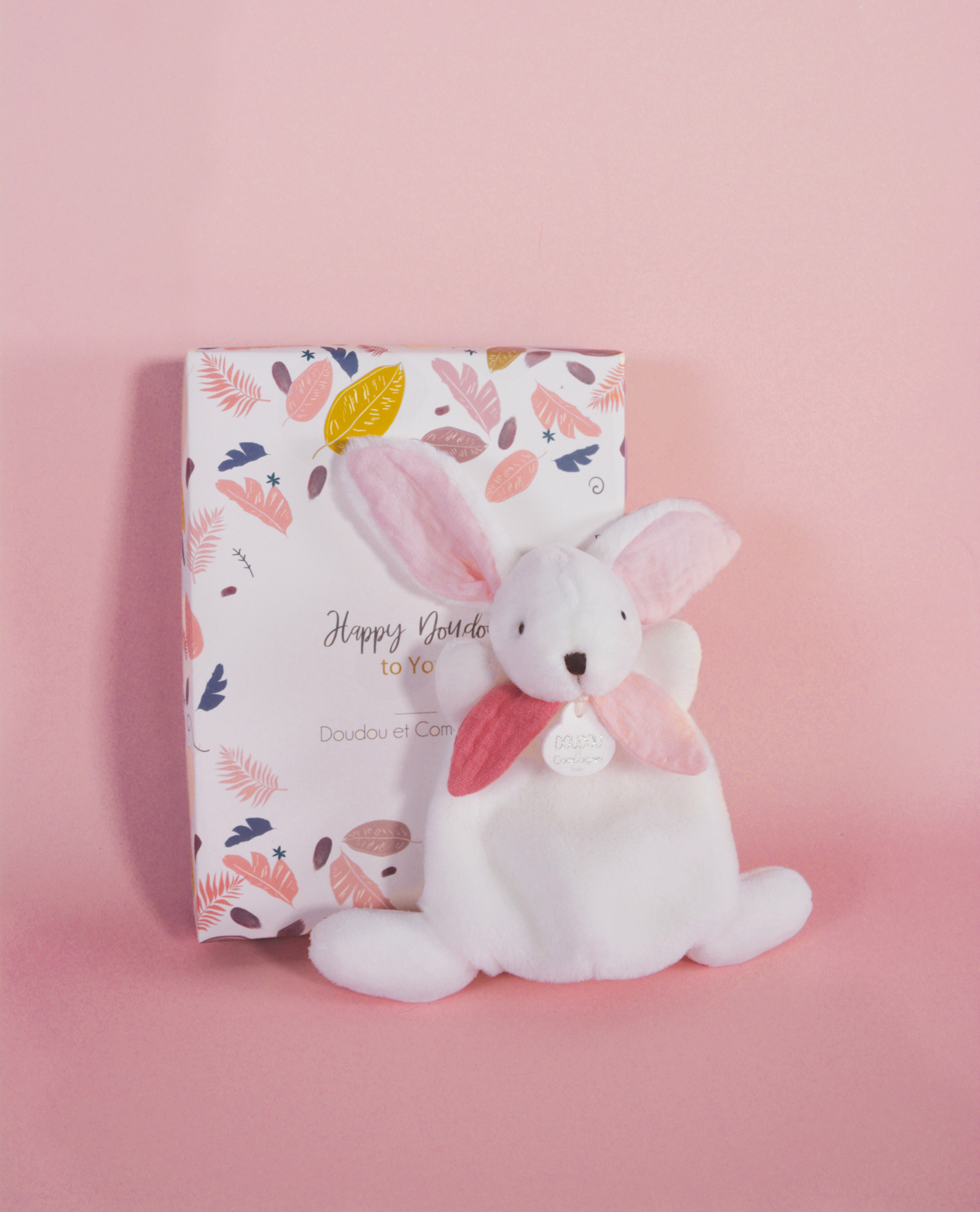 Doudou Lapin Happy Boho Doudou et compagnie