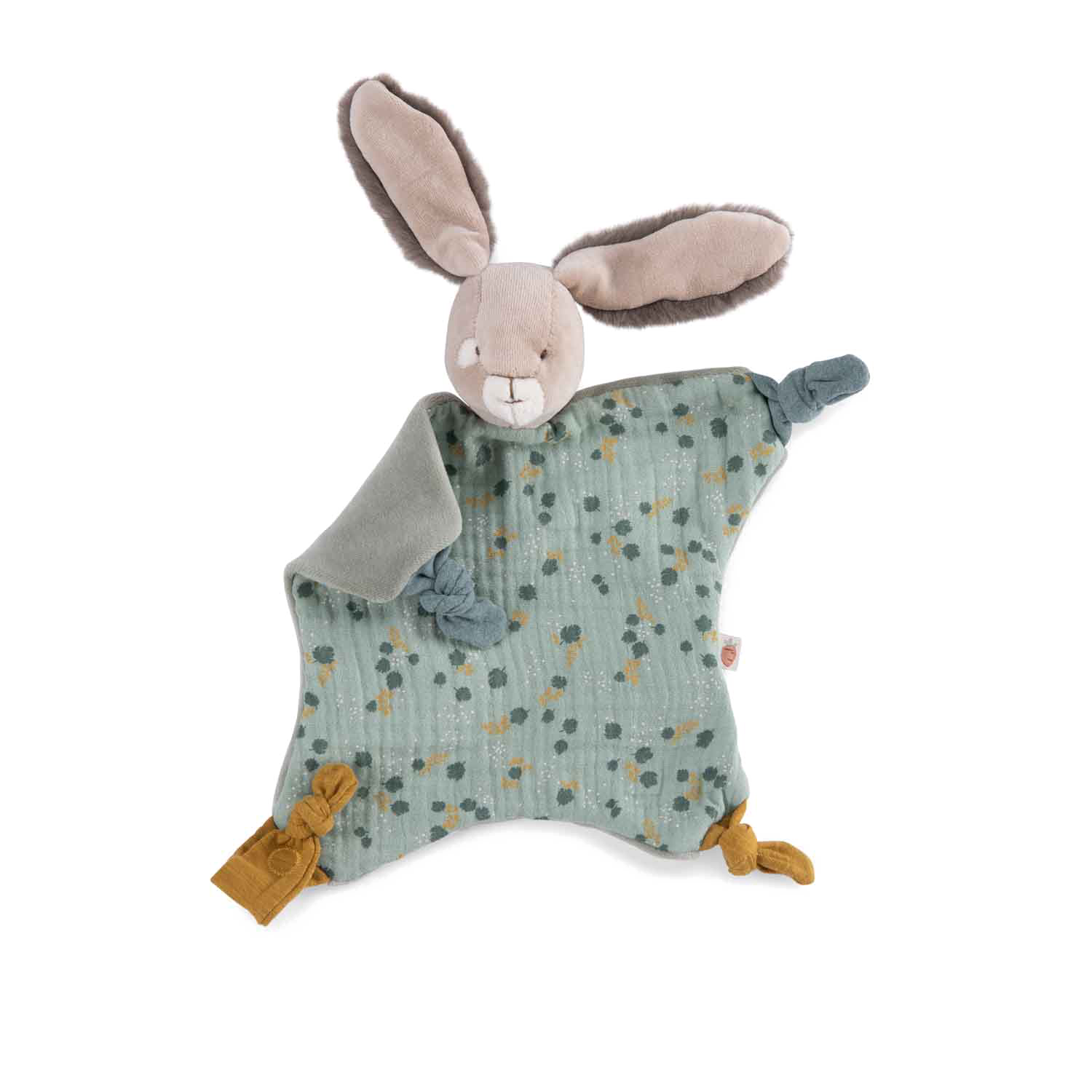 Doudou Lapin sauge Trois petits lapins Moulin Roty