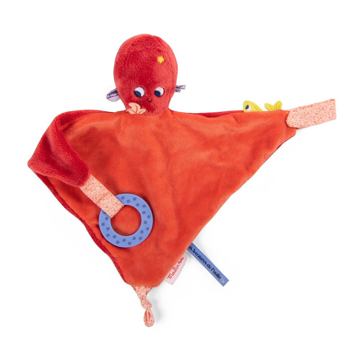 Doudou Poulpe Les aventures de Paulie Moulin Roty