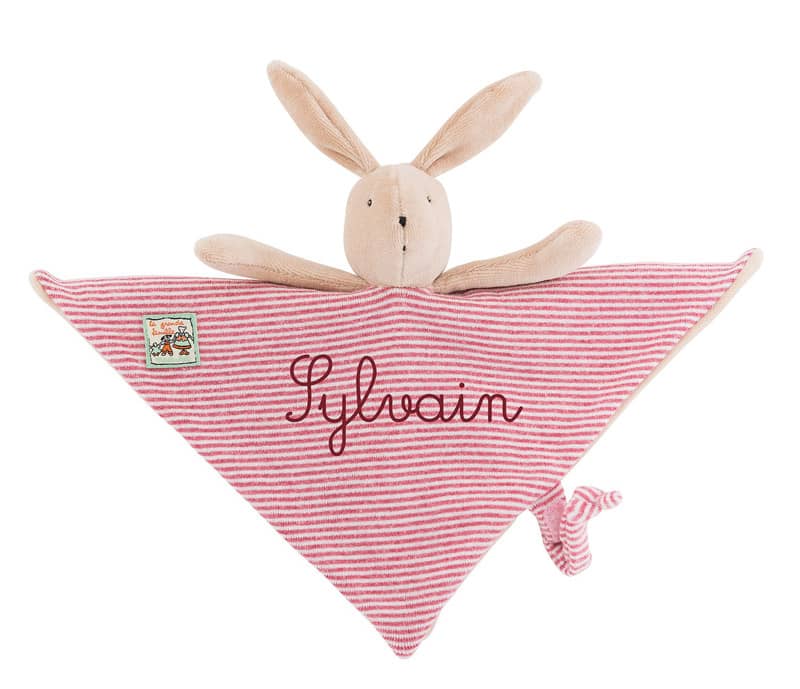 Doudou Sylvain le lapin La Grande Famille Moulin Roty