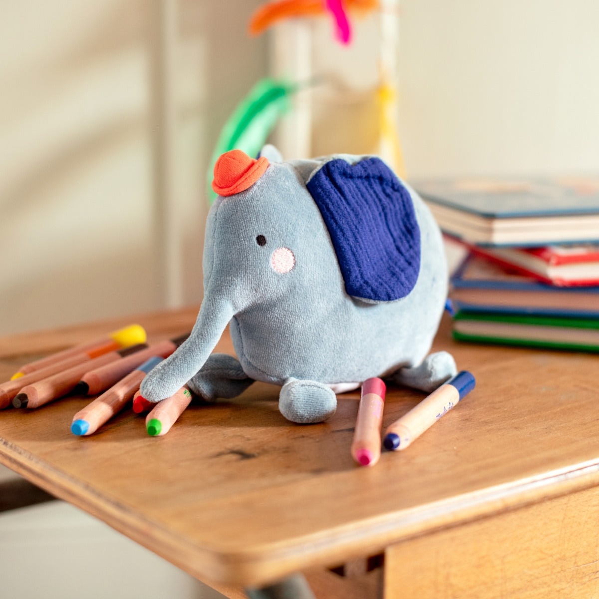 Petite peluche Elephant Les Toupitis Moulin Roty