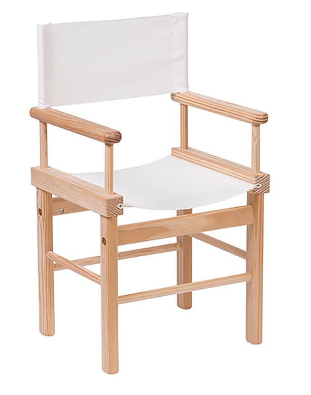 Fauteuil metteur en scène personnalisable naturel Moulin Roty