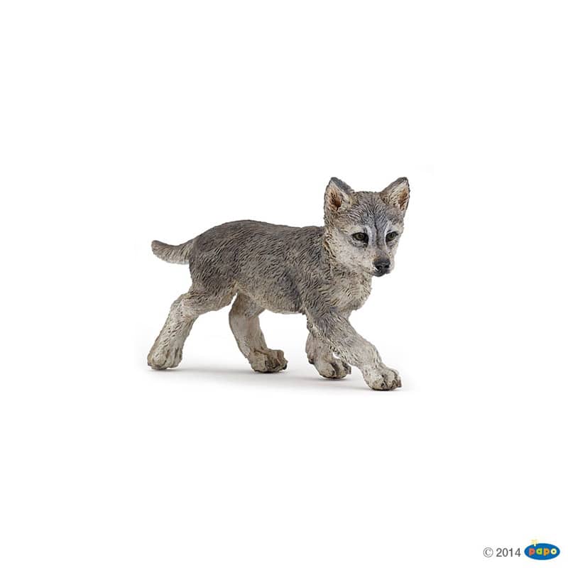 Figurine bebe loup