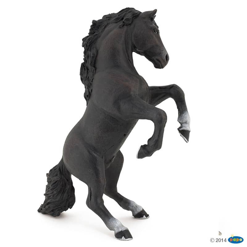 Figurine cheval cabre noir Papo