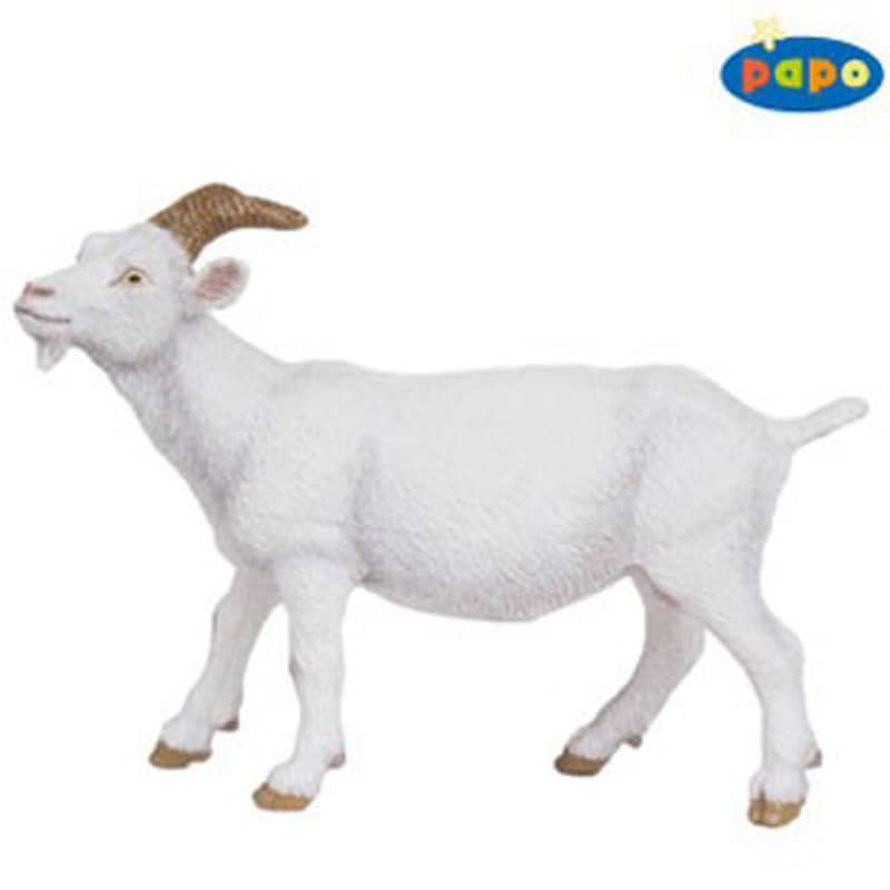 Figurine chevre blanche Papo