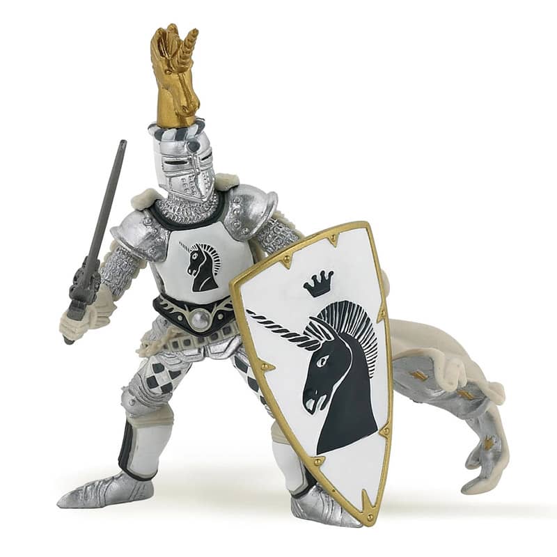 Figurine Maitre des armes cimier licorne Papo