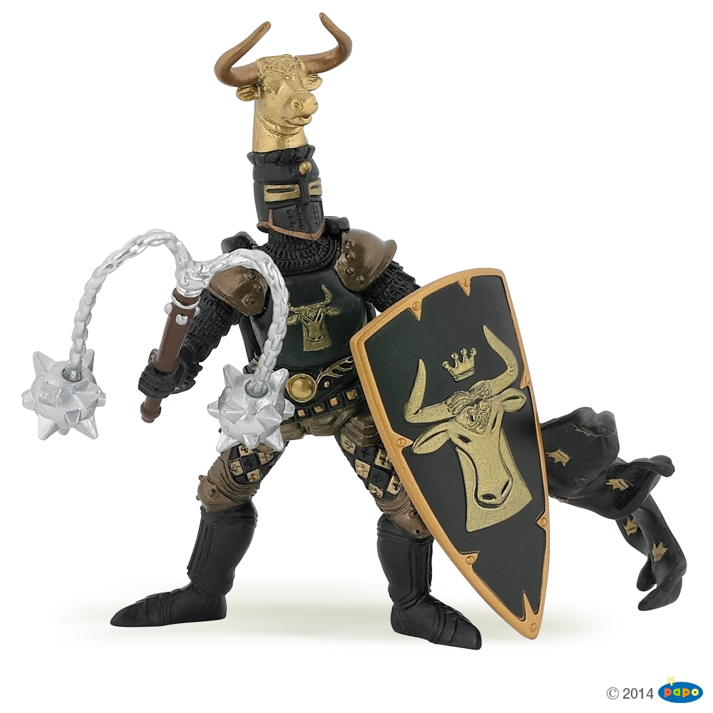 Figurine Maitre des Armes Cimier Taureau Papo