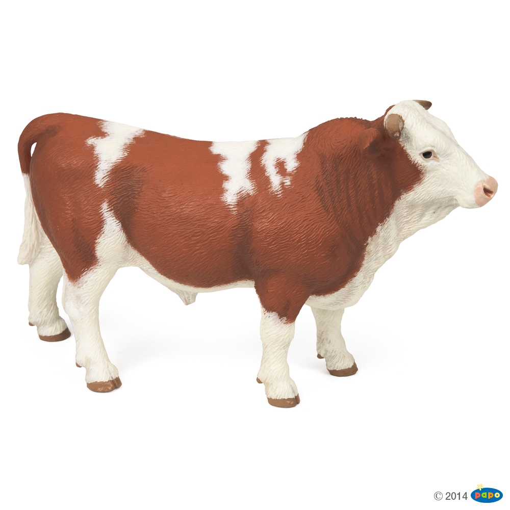 Figurine Taureau Simmental Papo